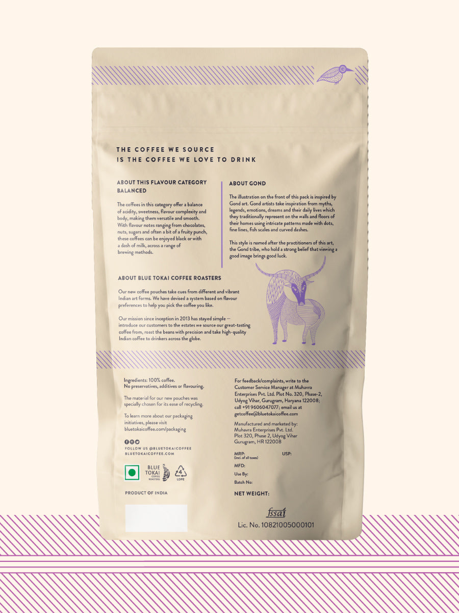 Kalledevarapura Estate Pulp Sun Dried - Whole Bean